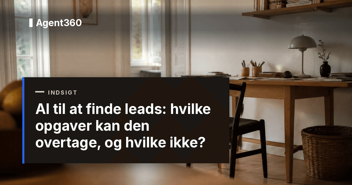 AI til at finde leads: hvilke opgaver kan den overtage, og hvilke ikke?