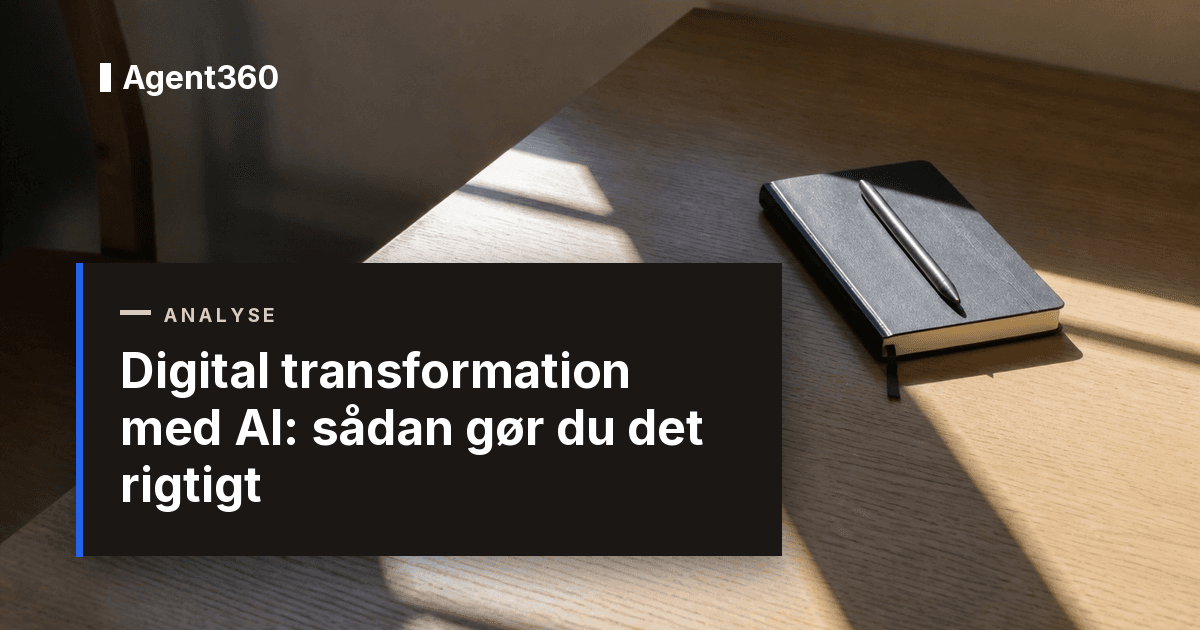 Digital transformation med AI: sådan gør du det rigtigt