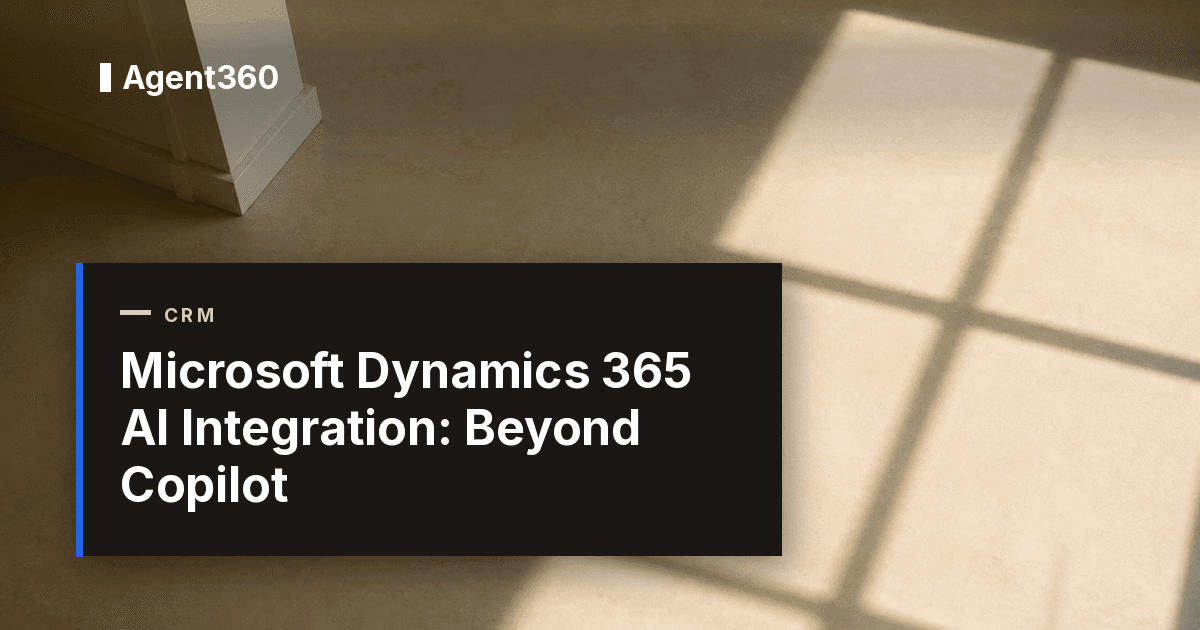 Microsoft Dynamics 365 AI Integration: Beyond Copilot