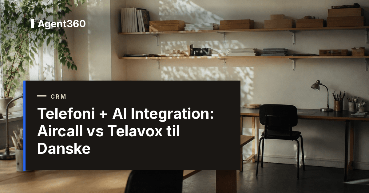 Telefoni + AI Integration 2026: Aircall vs Telavox til Danske