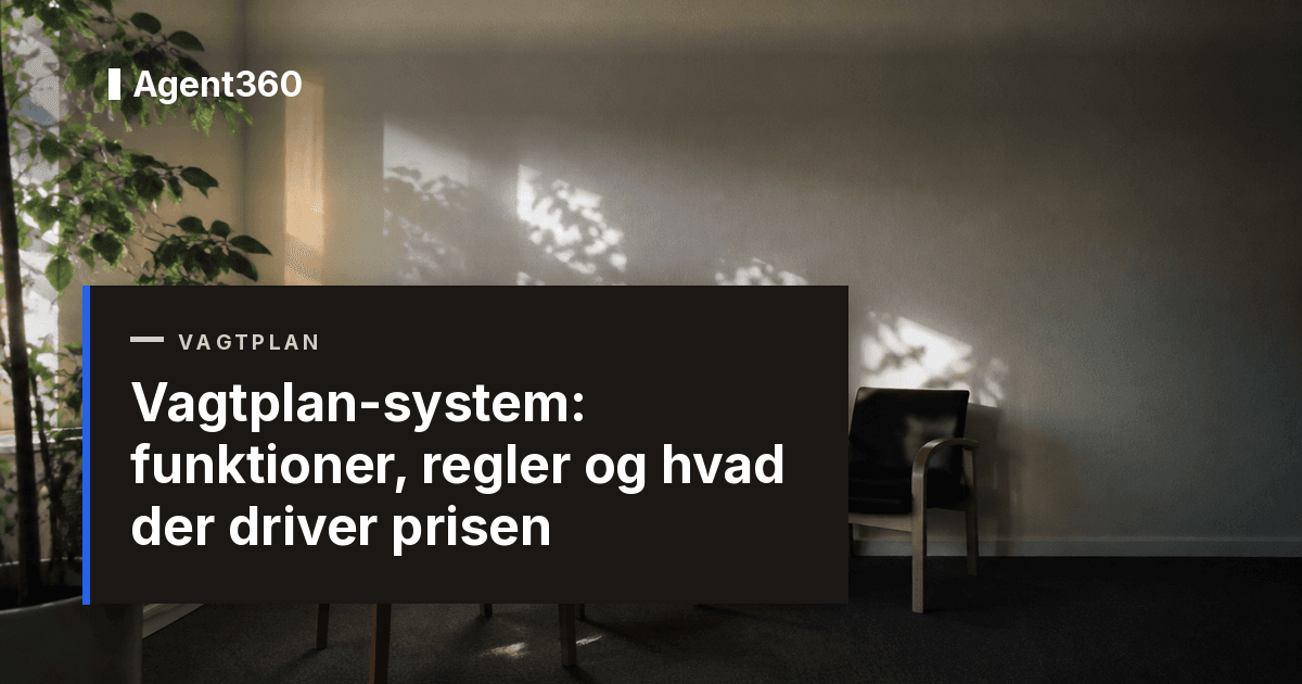 Vagtplan-system: funktioner, regler og hvad der driver prisen